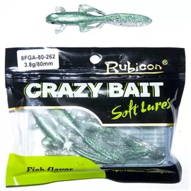 Съедобная силиконовая приманка RUBICON Crazy Bait FGA 3.8g, 80mm, цвет 262 арт. 8FGA-80-262 (6 шт) tr-197668