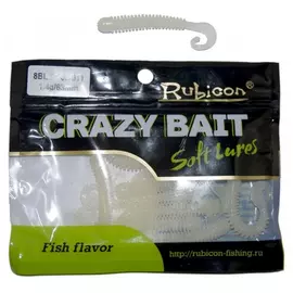 Съедобная силиконовая приманка RUBICON Crazy Bait BLST 1.4g 63mm цвет 011 арт. 8BLST-63-011 (10 шт) tr-197744