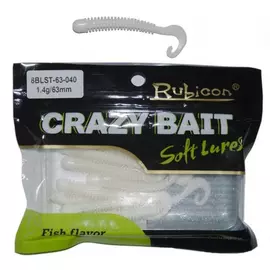 Съедобная силиконовая приманка RUBICON Crazy Bait BLST 1.4g 63mm цвет 040 арт. 8BLST-63-040 (10 шт) tr-197748