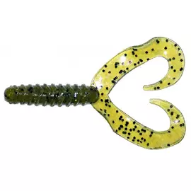 Съедобная силиконовая приманка RUBICON Power Bait TWISTER-TUBE-SC 55mm цвет 001 (10 шт) tr-198431