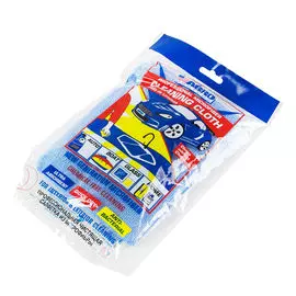 Салфетка протирочная из микрофибры синяя, ABRO MASTERS CT-210-BL