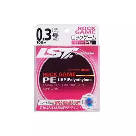 Шнур LINESYSTEM Rock Game PE 100m #0.4 pink hg-00889