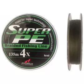 Шнур плетенный (4 нити) 0,12 зел болото Profilux tr-197127