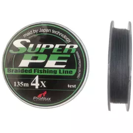 Шнур плетенный (4 нити) 0,16 серый Profilux tr-197142