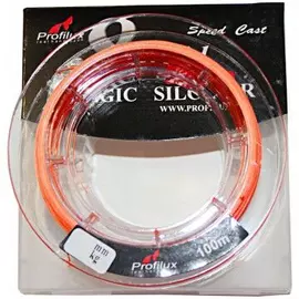 Шнур плетенный (8 нитей) 0,23 100м кислотно-оранж Profilux Super Silk tr-166618