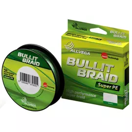 Шнур плетеный BULLIT BRAID 135М Dark Green 0.26mm tr-44781