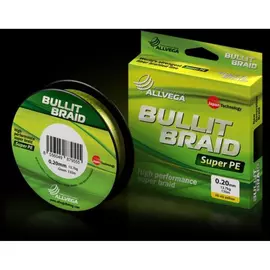 Шнур плетеный BULLIT BRAID 135М Hi-Vis Yellow 0.20mm tr-48933