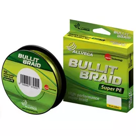 Шнур плетеный BULLIT BRAID 92М Hi-Vis Yellow 0.10mm tr-44785