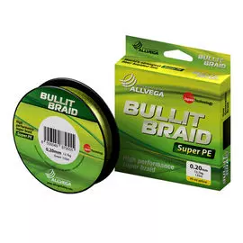 Шнур плетёный ALLVEGA "Bullit Braid" 92м 0,12мм (7,1кг) 8556049879715