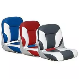 Кресло типа «Sport low back», белое с красным more-10253853