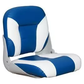 Кресло типа «Sport low back», белое с синим more-10253852