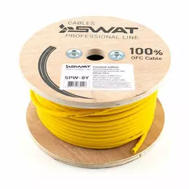 Силовой кабель 8Ga (8мм), медь. желтый, SWAT SPW-8Y