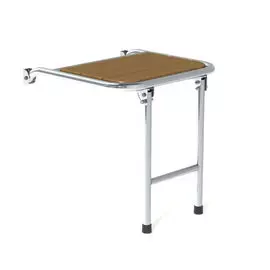 Скамья складная 450 мм, тик 050101T