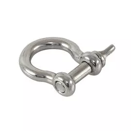 Скоба такелажная омегаобразная с винтовым пальцем, 6 мм 01306