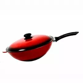 Сковорода 300 с одним лит.ушком и крышкой WOK (ЭW30уpк) tr-248228