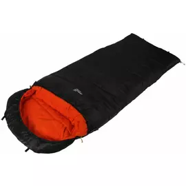 Спальный мешок-одеяло Altay Extreme Helios черный-оранжевый, левый HS-AE-L