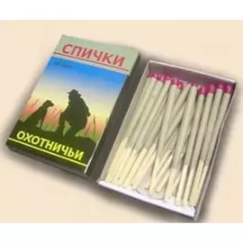 Спички охотничьи 41 мм г.Балабаново tr-20016