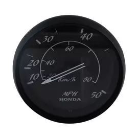 Спидометр манометрический 0-50 MPH, Honda, черный д. 85 мм 06373ZW5U11