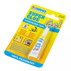 Суперклей-гель 2 гр, ABRO MASTERS SG-300-R