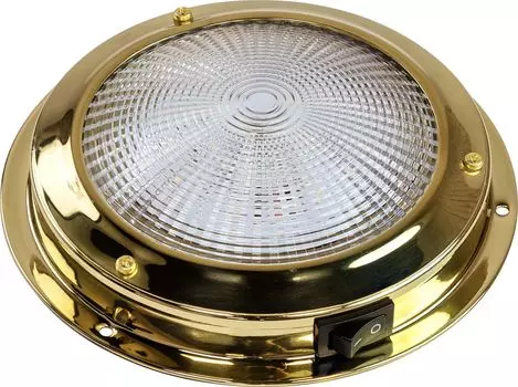 Светильник каютный светодиодный белый 12 В, D137mm, SeaFlo SFCL15WC02