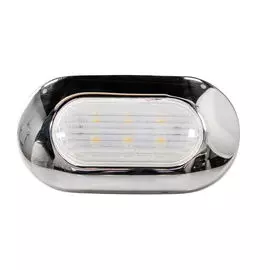 Светильник каютный светодиодный, нержавеющий корпус 00767-WH