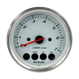Тахометр 4", 7000 об/мин, Suzuki DF25-250, белый 3420093J14000