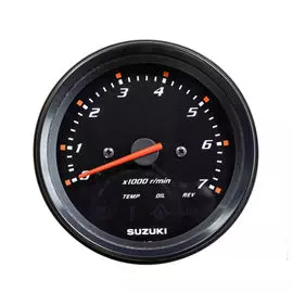 Тахометр 4", 7000 об/мин, Suzuki DF25-250, черный 3420093J02000