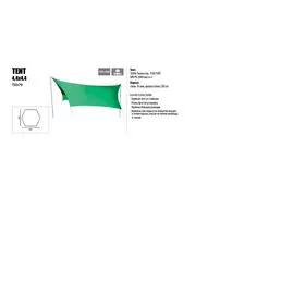 Тент 4,4x4,4 BTrace T0379
