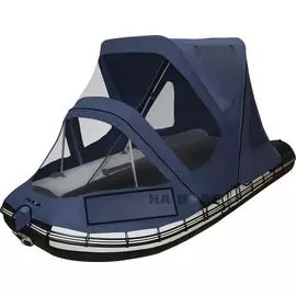 Тент-комби для лодок ПВХ 240-290, Oxford 600D, темно-синий tent240-290TK_dark_blue