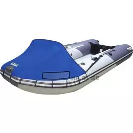 Тент носовой без окна для лодки ПВХ, 410-440, Oxford 600D, синий tent410-440NBO_blue