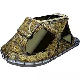 Тент-трансформер для лодок ПВХ, 360-405, Oxford 600D, камуфляж tent360-405TT_zasidka