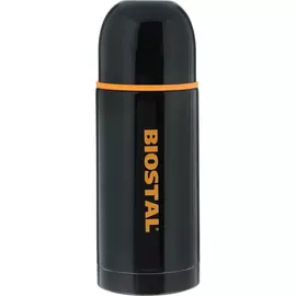 Термос "BIOSTAL-СПОРТ" с узкой горл. и круг. кр.,ЧЕРНЫЙ, 0,75л. (NBP-750С) Biostal tr-132007