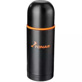 Термос HS.TM-023 500ML черный (дополн.пласт.чашка) TONAR tr-149721