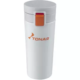 Термос-кружка HS.TMК-01 400ML белый TONAR tr-185725