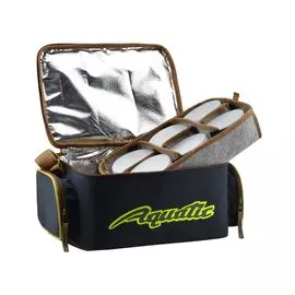 Термосумка Aquatic С-43С с банками для дипов и насадок (12 шт.), синяя С-43С