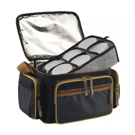 Термосумка Aquatic С-44С с банками для дипов и насадок (18 шт.), синяя С-44С