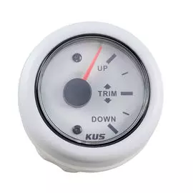 Трим-указатель 0-190 Ом, белый циферблат, белый ободок, д. 52 мм KY09312
