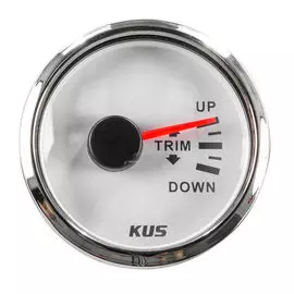 Трим-указатель 1200-800 Ом, белый циферблат, нержавеющий ободок, д. 52 мм JMV00322