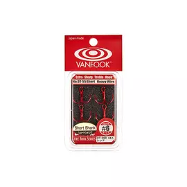 Тройники VANFOOK DT-55 #2 red hg-02952