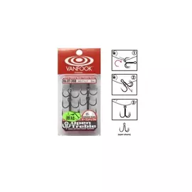 Тройники VANFOOK OT-36BL #10 NS Black hg-01434