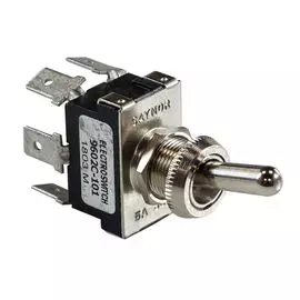 Тумблер трехпозиционный ON-OFF-ON 12В/5А 6P 4155B