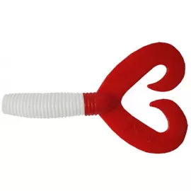 Твистер Helios Credo Double Tail 1,96"/5 см White RT 10шт. (HS-27/1-003) tr-164036