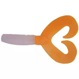 Твистер Helios Credo Double Tail 1,96"/5 см Pearl &amp; Orange 10шт. (HS-27-019) tr-164033
