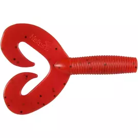 Твистер Helios Credo Double Tail 3,54"/9 см Pepper Red 5шт. (HS-28-030) tr-175499