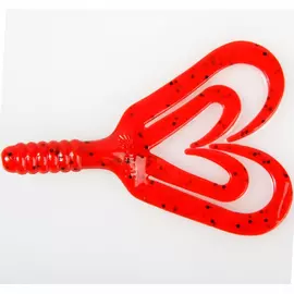 Твистер Helios Credo Four tail 2,35"/6,0 см Pepper Red 10шт. (HS-20-030) tr-162989