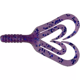 Твистер Helios Credo Four tail 2,35"/6,0 см Silver Sparkles &amp; Fio10шт. (HS-20-036) tr-174289