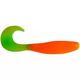 Твистер Helios Hybrid 3,15"/8,0 см Orange &amp; Green 7шт. (HS-14-025) tr-131537