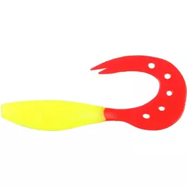 Твистер Helios Kasandra 4"29/10,9см Yellow RT 5шт. (HS-34-038) tr-203523