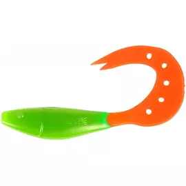 Твистер Helios Kasandra 4"29/10,9см Lime &amp; Orange 5шт. (HS-34-020) tr-203511