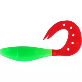 Твистер Helios Kasandra 4"29/10,9см Lime &amp; Red 5шт. (HS-34-021) tr-203512